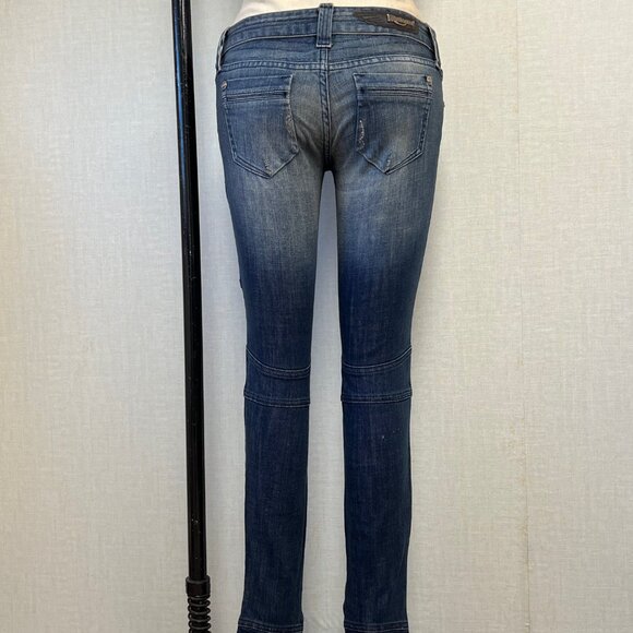 Women's Skinny Jeans in Blue - Picture 7 of 8